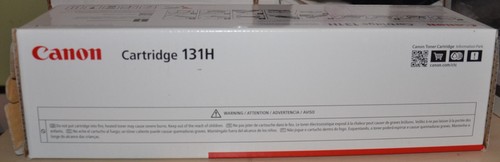 Canon 131H black toner cartridge new genuine 916273B00192AA high capacity - Picture 5 of 6