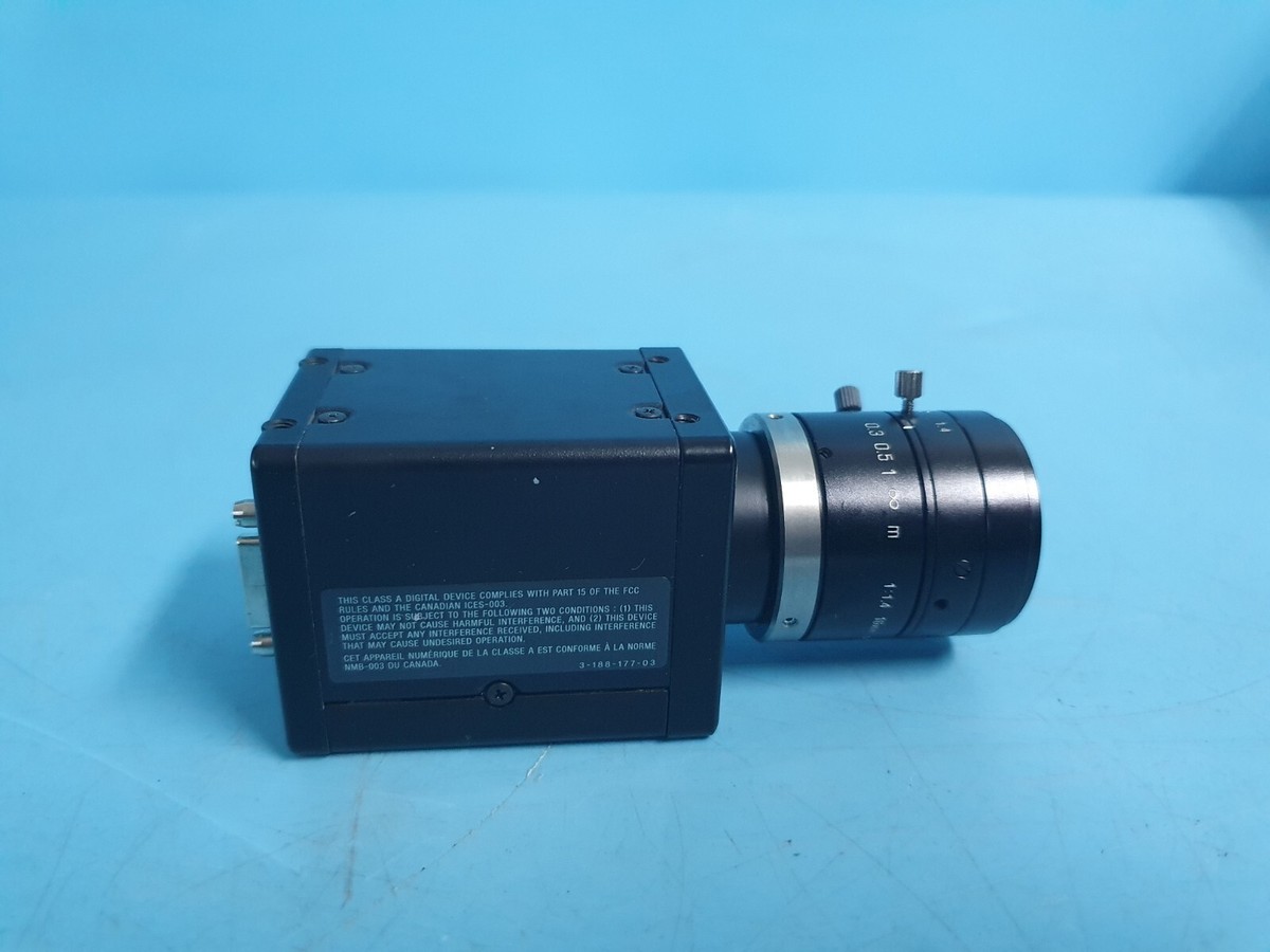 SONY XCL-5005 5Mega CCD Industrial Camera /w Lens #2 | eBay