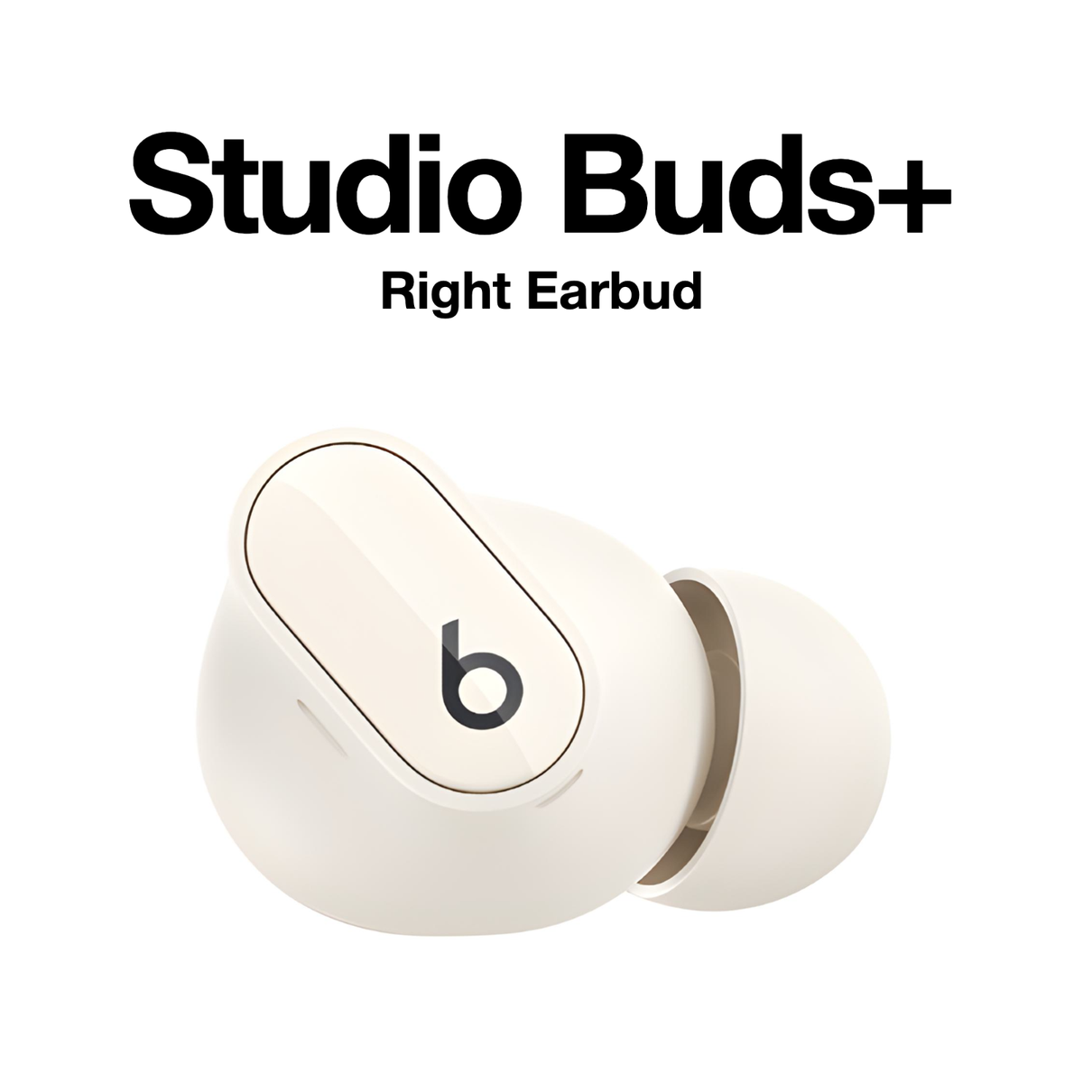 Genuine Beats Studio Buds+ Replacement Right Side ONLY Ivory