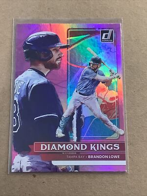 Brandon Lowe 2022 Donruss Optic Baseball -  #1 Pink - Tampa Bay Rays A-41