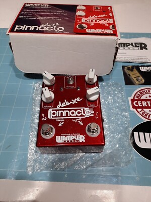 Wampler Pedals Pinnacle Deluxe Distortion Boost Guitar Pedal