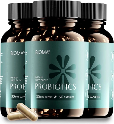BIOMA Probiotics for Digestive 3 in 1 Gut Health and Postbiotics ( 3 pack )