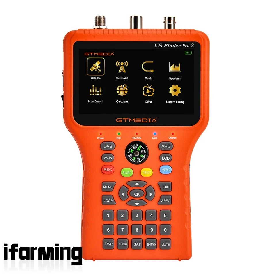 GTMEDIA V8 Finder Pro2 HD Satellite Finder Satellite Signal Tester for DVB-S2 If - Image 2 of 4