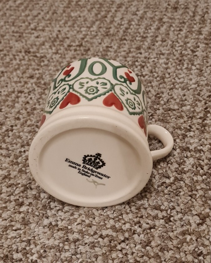 Emma Bridgewater Small 1/4 Pint Joy Christmas Mug eBay