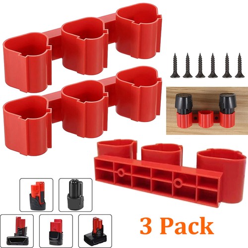 3D Printed Battery Holder Mount For Bosch 10.8V / 12V Li-Ion Battery – Organize Your Tools