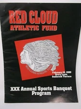RED CLOUD Athletic Find XXX Annual Sports Banquet Program February 13 1995