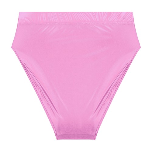 Damen Öl Slips High Waist Unterwäsche Shiny Shorts Thong String Tanga Höschen - Picture 64 of 78