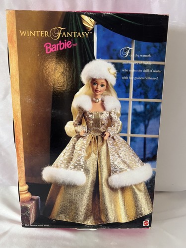 Barbie Winter Fantasy 1995 de colección edición especial en caja rubia - Imagen 2 de 3