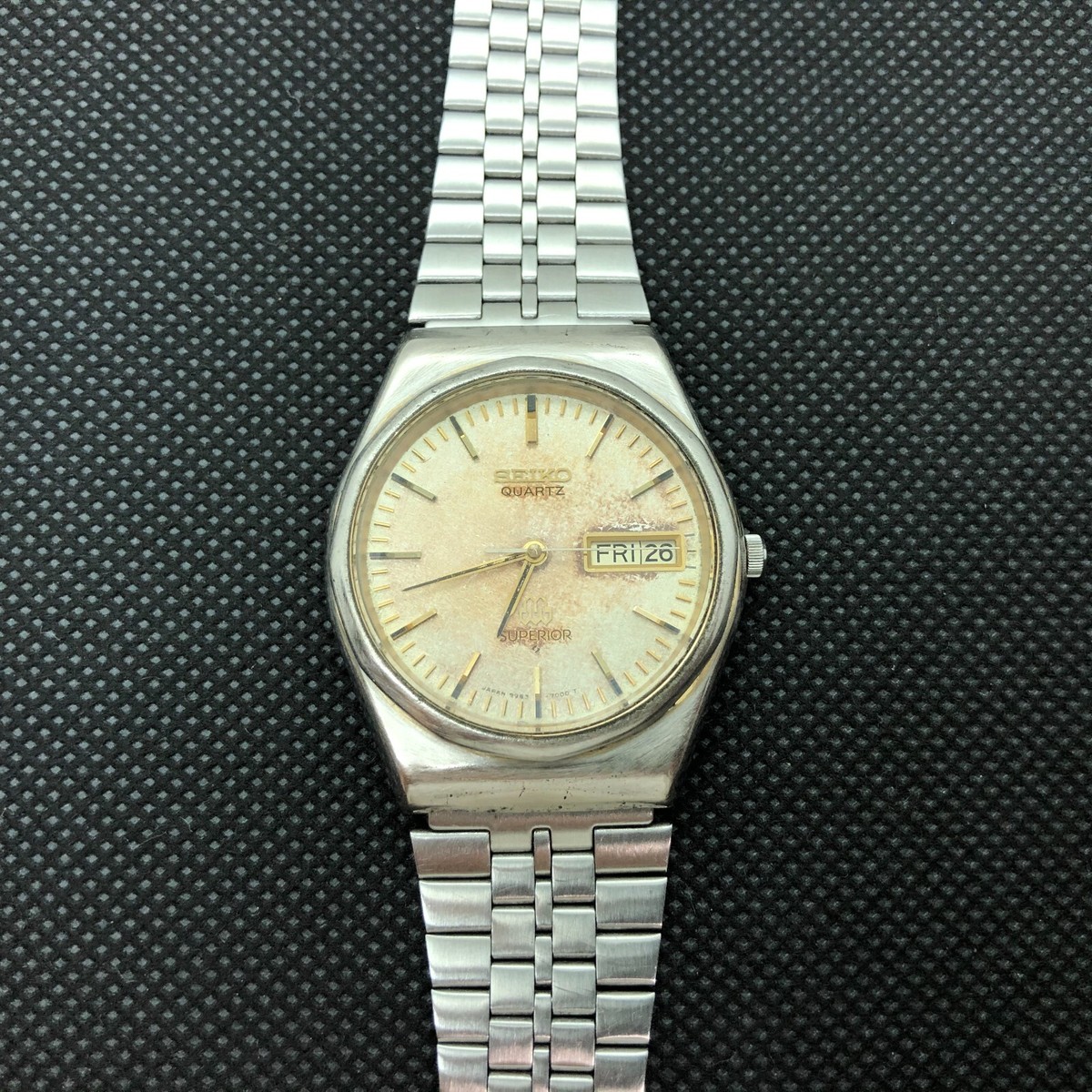 時計 SEIKO superior twin quartz 9983-7000 Seiko 9983-7000 Superior – 52Mondayz, week #52-2019
