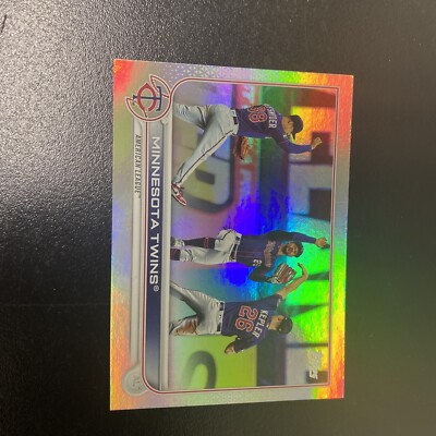 2022 Topps Series 2 Minnesota Twins Rainbow Foil #435 Team Card