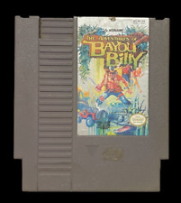 1985 NINTENDO NES THE ADVENTURES OF BAYOU BILLY VIDEO GAME JD