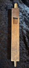 Sifflet vintage pour accordage d'orgue long bois 9 1/2" de long... pas sûr de noter, très bon état
