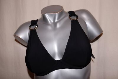 AUBADE Triangel Bügel Bikini-Top SECRET COVE LT12 noir schwarz 70C 70 C 36C NEU
