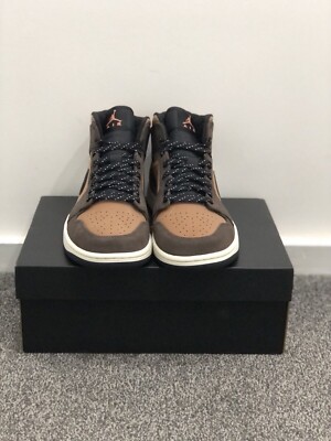 Nike Air Jordan 1 Mid SE Dark Chocolate Mocha UK7/US8/EU41 100