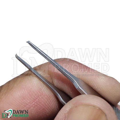 Castroviejo Sutura Fórceps 0,9 mm 1x2 dientes 4" Atar Pinzas Instrumento Dérmico - Imagen 4 de 9