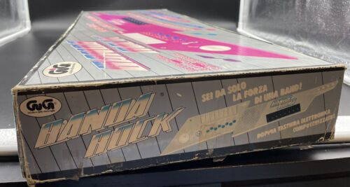 1990#TYCO Hot Keyz Synthesizer Guitar Keyboard Keytar NEW