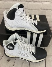 Adidas Q33230 D Rose 773 II scarpe da basket da uomo bianco argento nero US 6