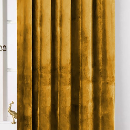 Heavy Thick Crushed Velvet Curtains Pair Eyelet Ring Top Fully Lined Ready Made - Picture 34 of 62