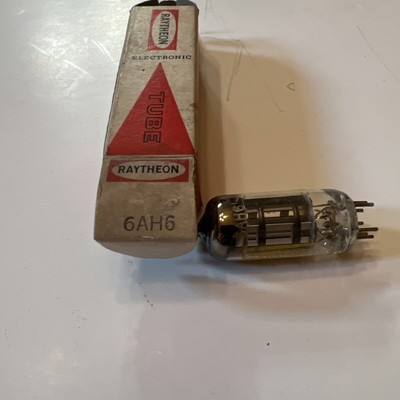 Vintage Raytheon 6AH6 Tube Nos Tested