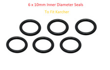 6 x KARCHER HD HDS HOSE NOZZLE JET LANCE SPARE O-RING SEALS EPDM O RINGS