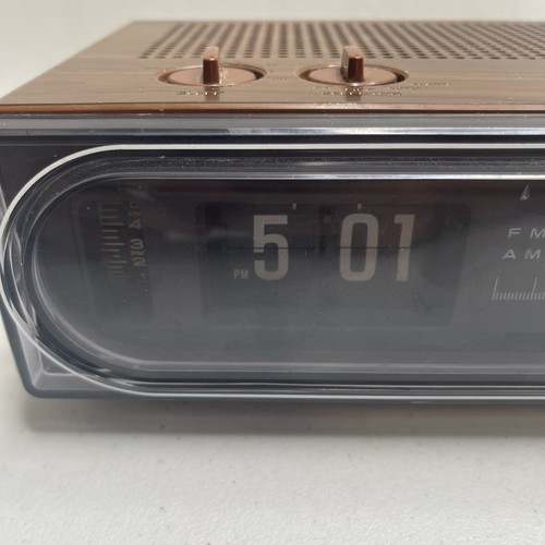 Radio sveglia vintage Panasonic RC 6015 flip Ritorno al futuro testata -senza luce - Foto 2 di 7