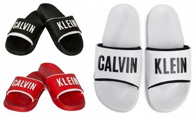 Slipper Mann Herren Swimwear CK CALVIN KLEIN Artikel KM0KM00495 SLIDE