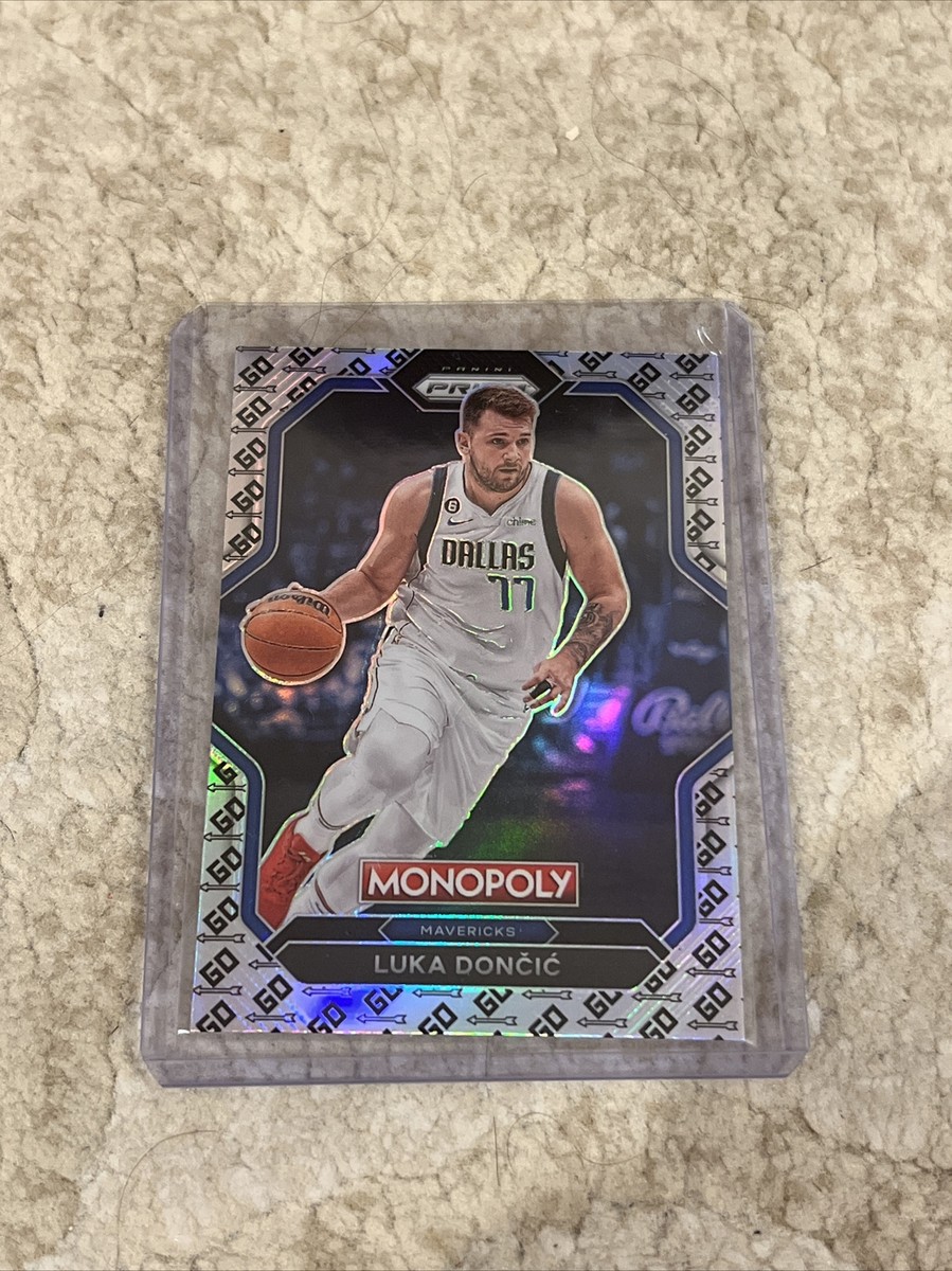 2022-2023 Monopoly Prizm Luka Doncic Go Space Parallel SSP #PS1 
