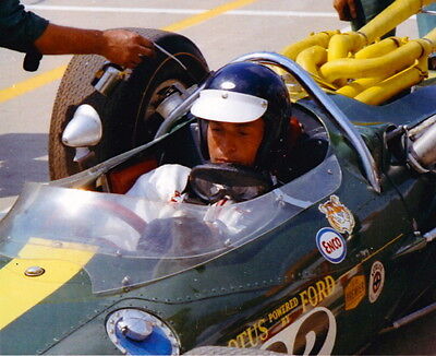 JIM CLARK LOTUS-FORD COLIN FORD  1965 INDY 500 WINNER 8 X 10 PHOTO #82