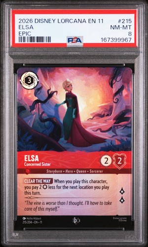 Elsa - Concerned Sister graded PSA 8 for sale on eBay