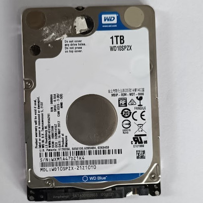 1 TB Western Digital WD Blue Mobile WD10SPZX | 2,5 Zoll | SATA III | Laptop
