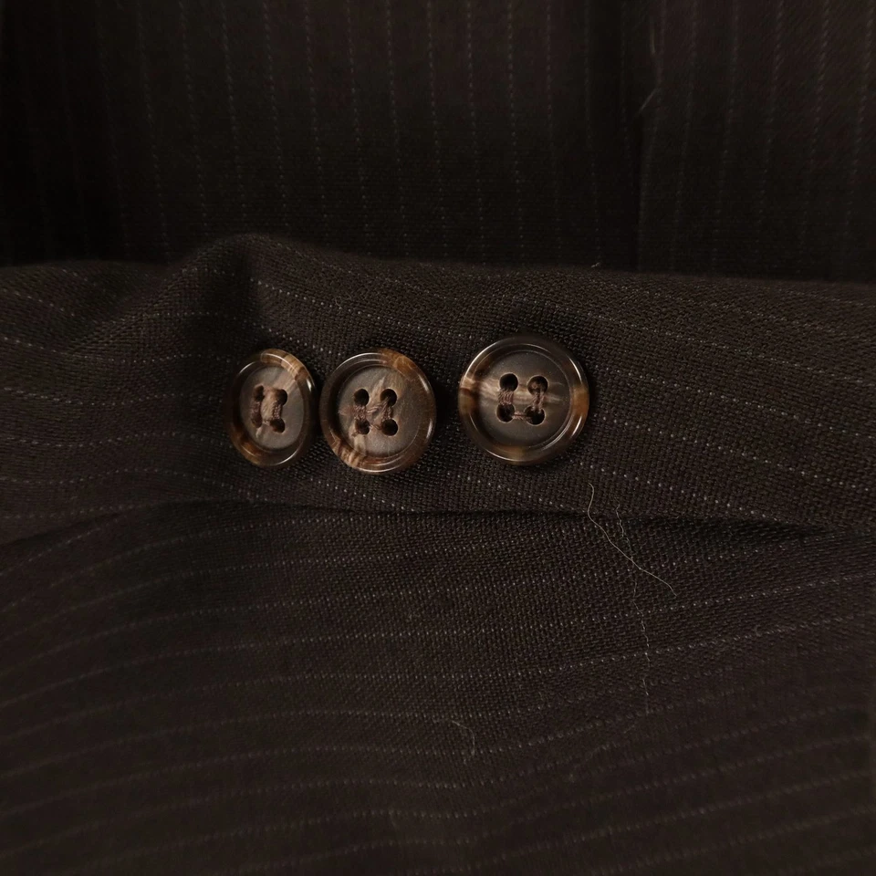 Traje Oakton M MT 40L Marrón Rayas Poliéster Lana Lúpulo Transpirable 34x32 Foto 4 de 4