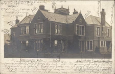 Warwickshire England RPPC Birmingham School Building,Acocks Green 1904 Postcard