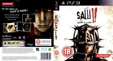 Saw II Flesh & Blood PS3  Box Art Insert Inlay Cover Cover Art Only