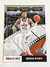 2019-20 Hoops Winter Basketball Lights Camera Action - Donovan Mitchell - Jazz