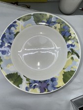 Gibson "HORTENSIA DE VERANO" China diaria ~ Juego de 8 ~ Cuencos de sopa ~ 8"