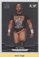 2023 Upper Deck AEW All Elite Wrestling Silver Foil Jay Lethal #42 READ kr0