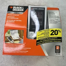 Black & Decker Energy Saver Saving Power Electricity Monitor LCD Meter EM100B