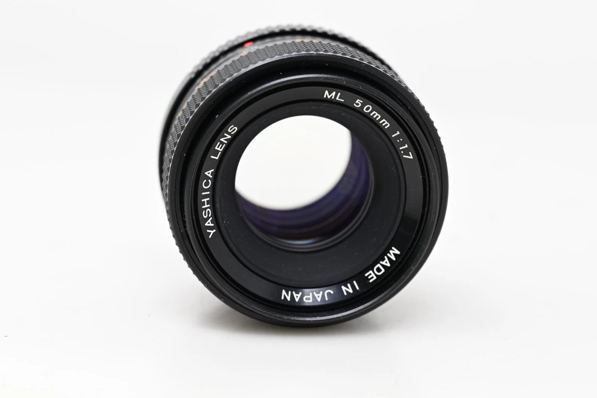 Yashica Camera Lenses 50mm Focal f/1.7 Maximum Aperture for sale