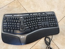 Microsoft 4000 V1.0 KU-0462 1048 lifter Natural Ergonomic Keyboard USB
