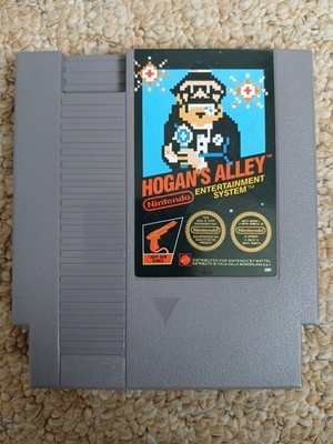 Hogan's Alley Nintendo NES 5 Screw Variante Selten Beschreibung lesen 