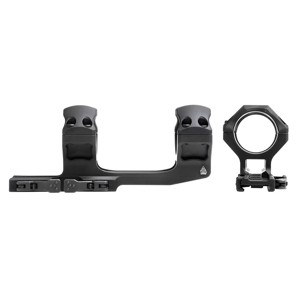 UTG Accu 同步 QR 悬臂安装 34 毫米 X 高轮廓哑光黑色铝 — 第 3/4 张图片