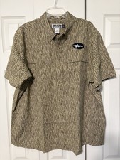 Duluth Trading Co Men’s XL Untucked Standard Fit Brown Shirt Dogfish Head Beer
