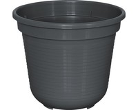 Pflanztopf Geli Standard Kunststoff Ø 16 Cm H 14 Cm Anthrazit