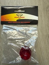 Bikers Choice Smooth Bullet Marker Light Replacement Lens Red 162417 489612 