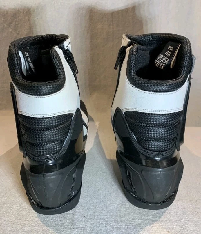 BMW Leather Motor cycle Raching boots Premium motorbike Riding shoes. - Image 3 of 4