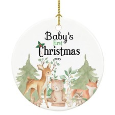 s First Christmas Ornament 2025s First Christmas Ornament for GirlBoy Baby