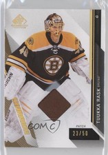 2014-15 SP Game Used Gold Spectrum Prime 23/50 Tuukka Rask #28 9hx