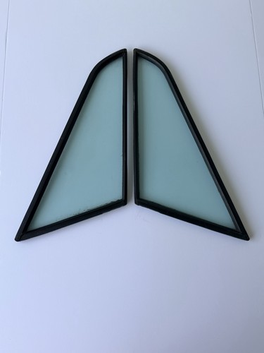 OEM Porsche 911 Vent Glass Pair Front Fixed Triangle Windows Left Right