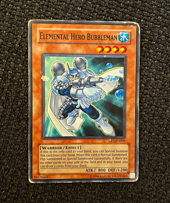 YuGiOh! Elemental Hero Bubbleman, DP1-