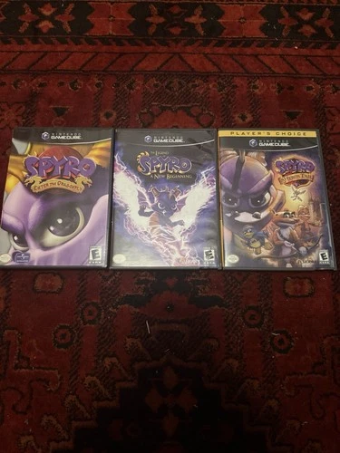 Spyro Enter the Dragonfly/A New Beginning/Hero's Tail GameCube NTSC Manual